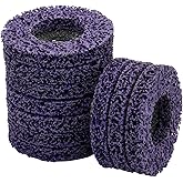 Nakkaa 10 Pack 4" x5/8" Strip Discs Stripping Wheel for Angle Grinder Clean | 10-pack abrasive strip discs 4"&times;5/8" arbor, fit standard angle grinders, fast stripping to remove paint, coating, weld slag