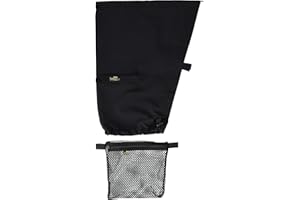 LensCoat Raincoat RS Rain Cover Sleeve Protection for Camera and Lens, Medium (Black) LCRSMBK