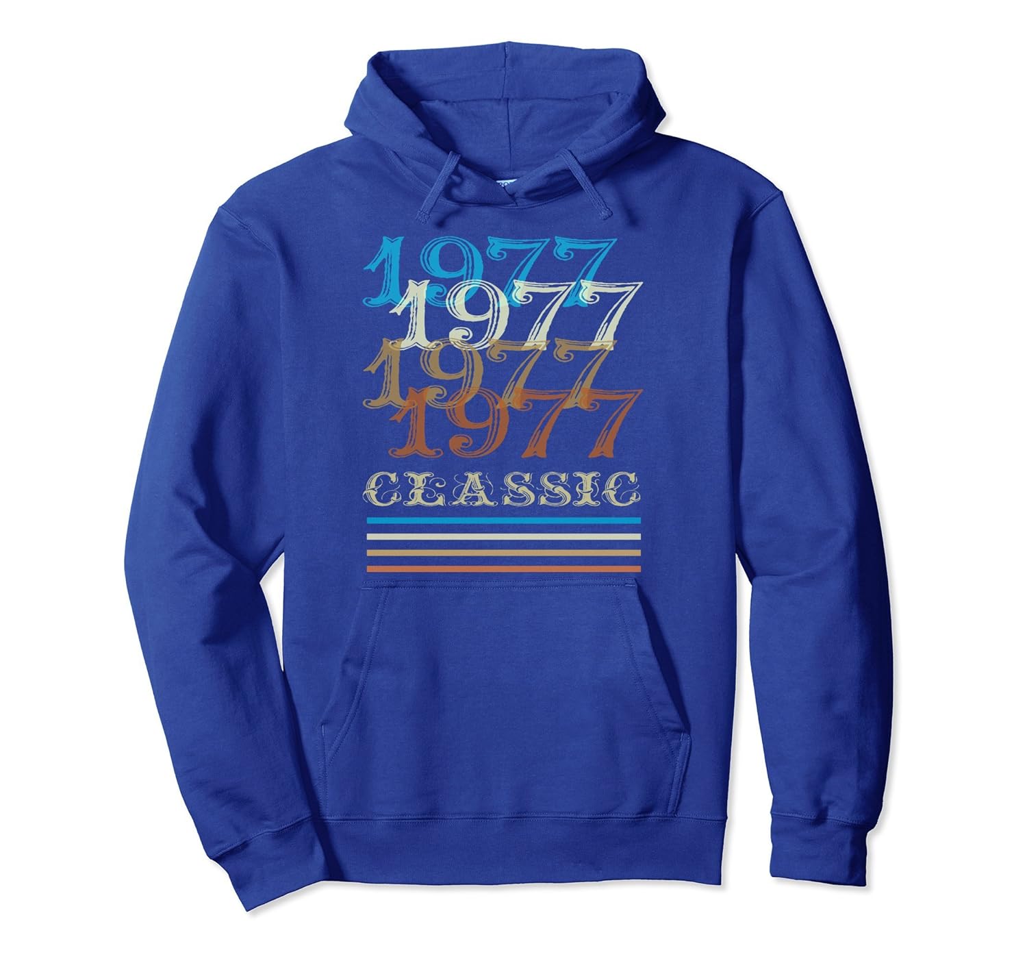 1977 Hoodie Classic Vintage Retro Cool 41st Birthday Gifts-anz