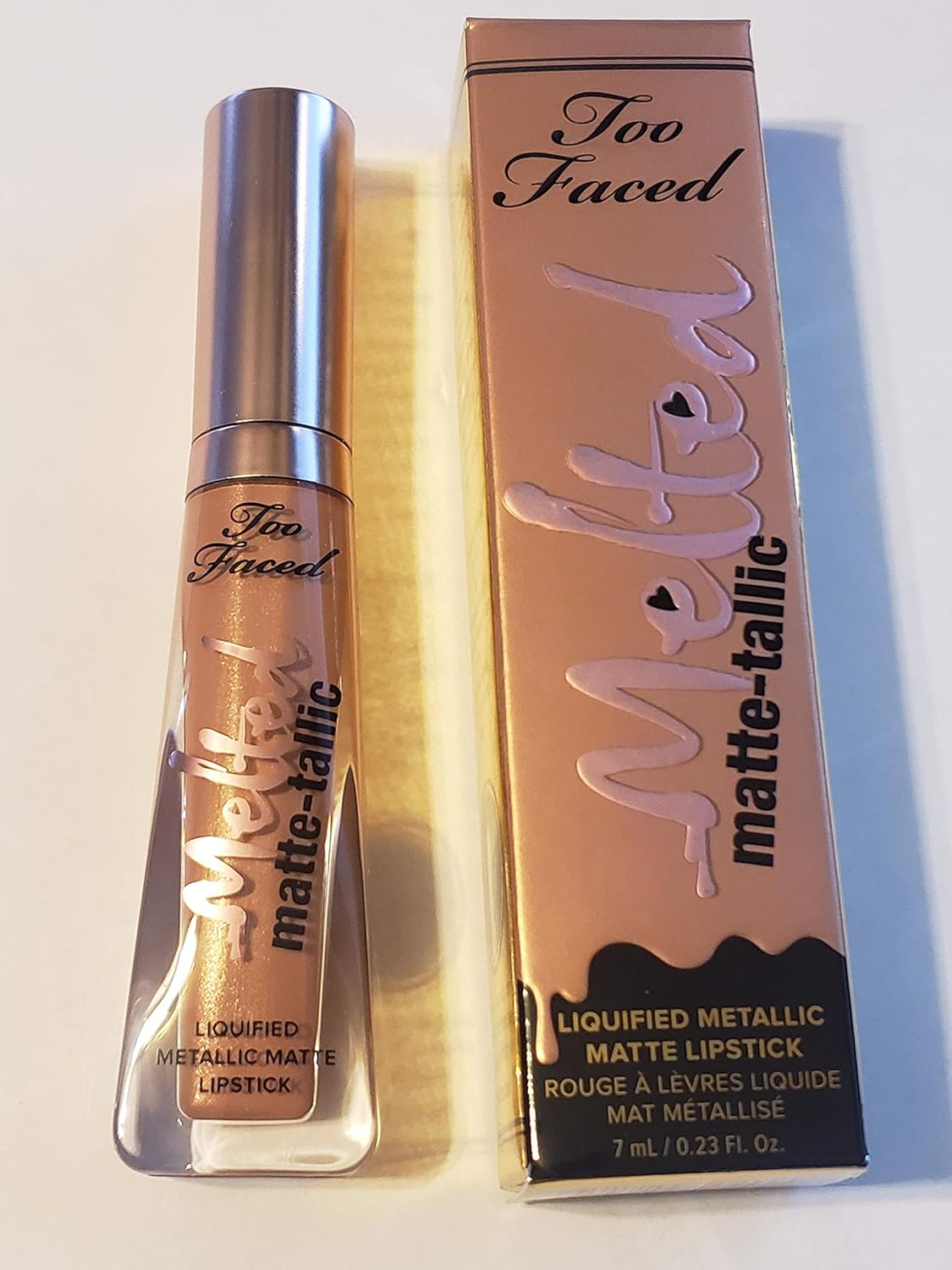 TOO FACED Melted Matte-Tallic Liquified Lipstick (Pillow Talk) (Pillow Talk)