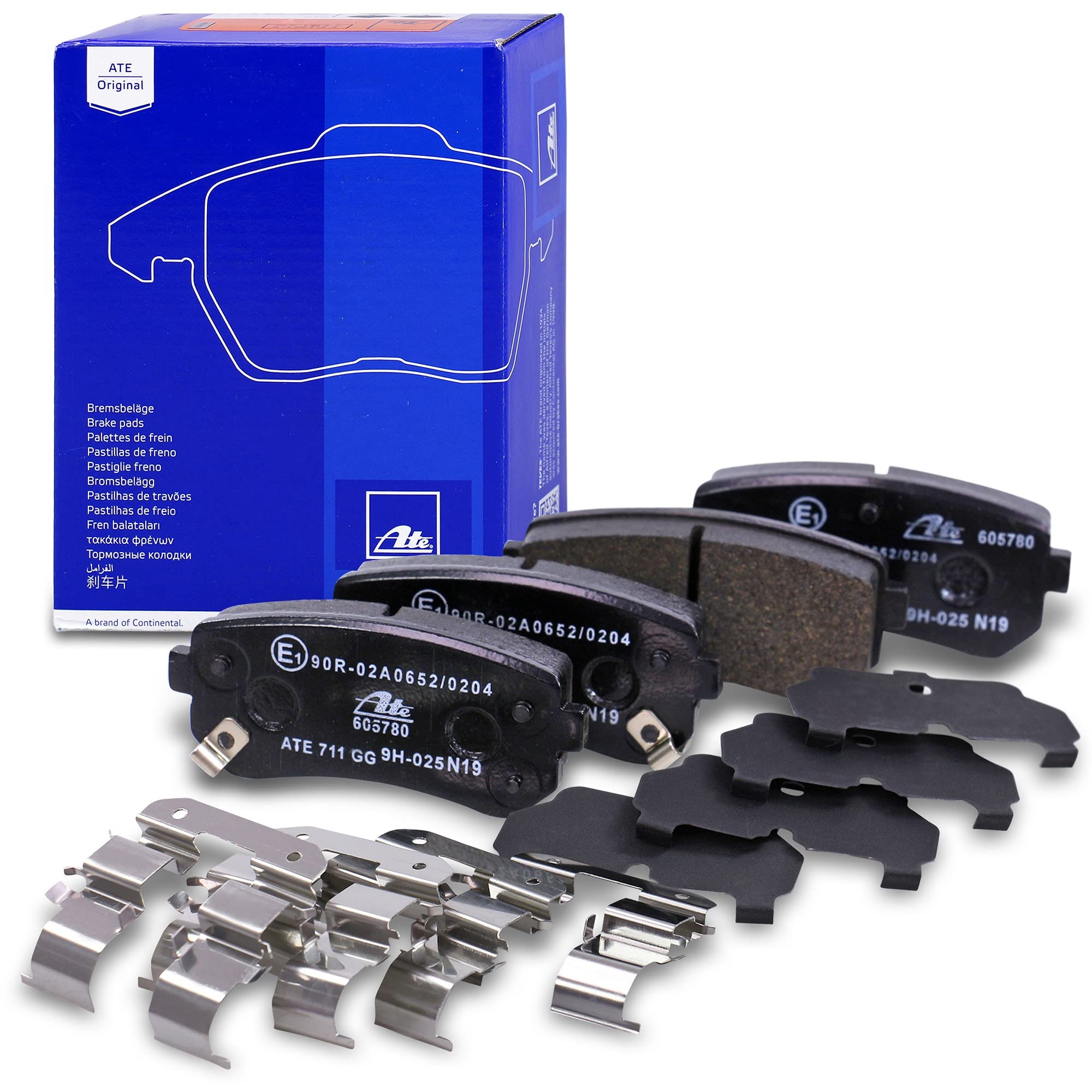 ATE 605780 Brake Pads, rear (rear)