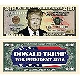 Set of 5 - Donald Trump 2016 Presidential Dollar Bill