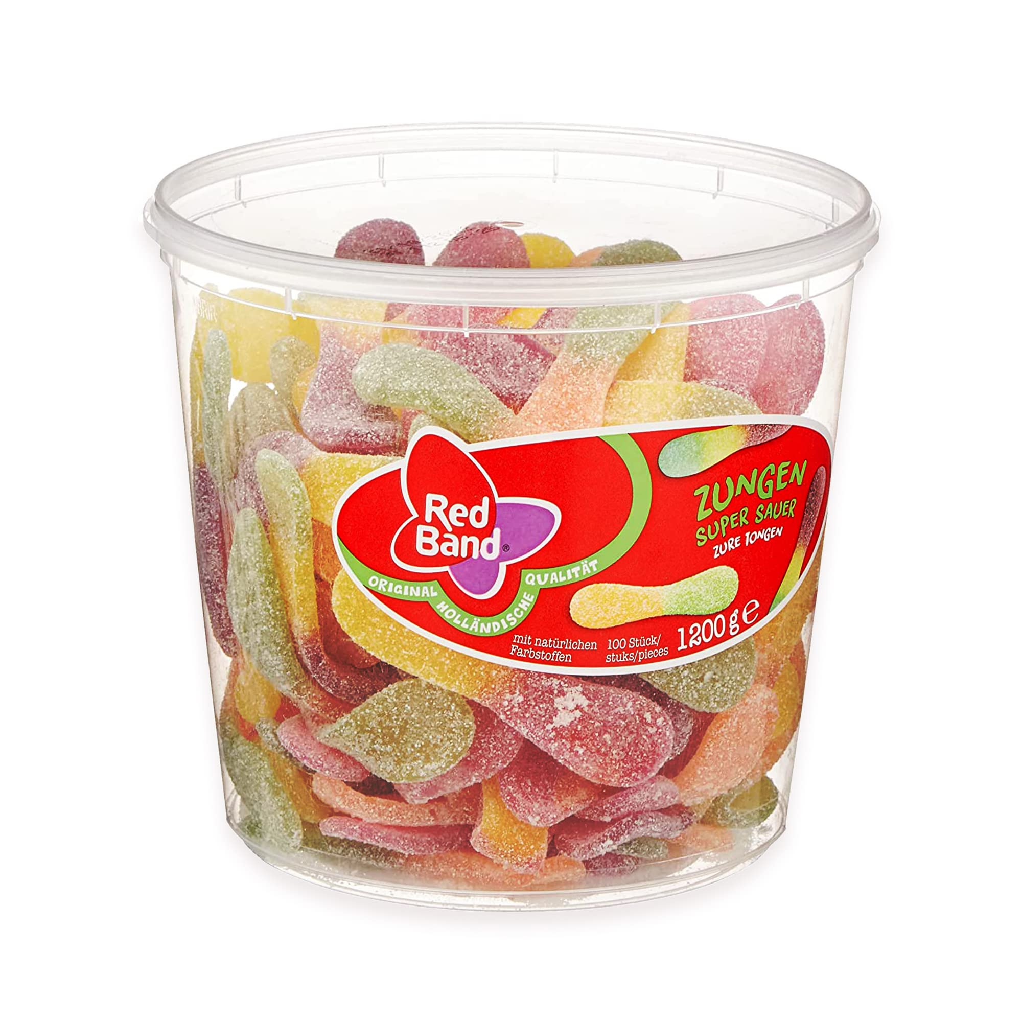Mua Zungen Super Sauer Dose - Fruit Gums - Sour-Sweet Wine Gum ...