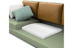 Eazy2hD Furniture Seat Couch Cushions Replacement 20" x 20" High-Density Foam Cushion Sag Repair Soft Chair Square Cushion Foam Support for Sofa Seat Cushiones （Quantity 1）