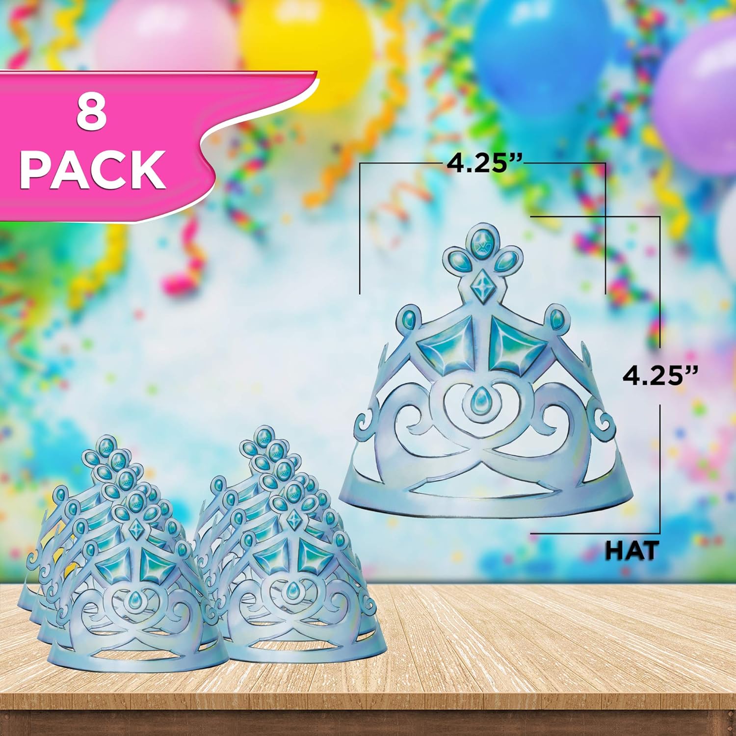 Unique The Little Mermaid Party Favor Bundle | Tattoo Sheets, Party Hats, Blowouts, Loot Bags | Kid's Birthday, Underwater Themed Event, Halloween, Officially Licensed by Unique: Health & Personal Care