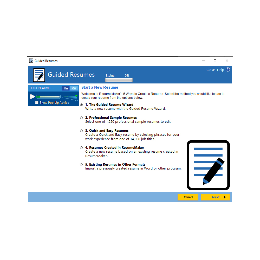ResumeMaker Professional Deluxe 20 [Download] - Thumbnail 5