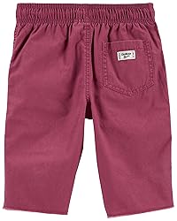 OshKosh B'Gosh boys Pull-on Casual Shorts, Red, 3T US