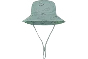 URBAN VIRGIN Baby Sun Hat UPF 50+ Sun Protective Toddler Bucket Hat Summer Kids Beach Hats Wide Brim Outdoor Play Hat for Boys Girls