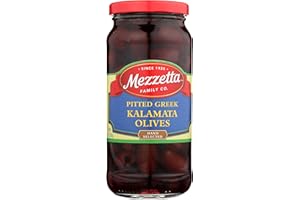Mezzetta Olive Kalamata Ptd, 9.5 Oz (Pack Of 6)