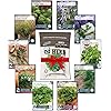 Culinary Herb Seed Collection - 100% NON-GMO, Easy-to Grow Heirloom Seeds - from a REAL Seed Company!
