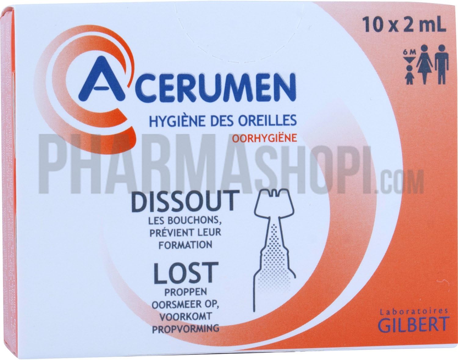 Gilbert ACerumen Ear Hygiene 10 x 2ml Amazon.co.uk Health & Personal Care