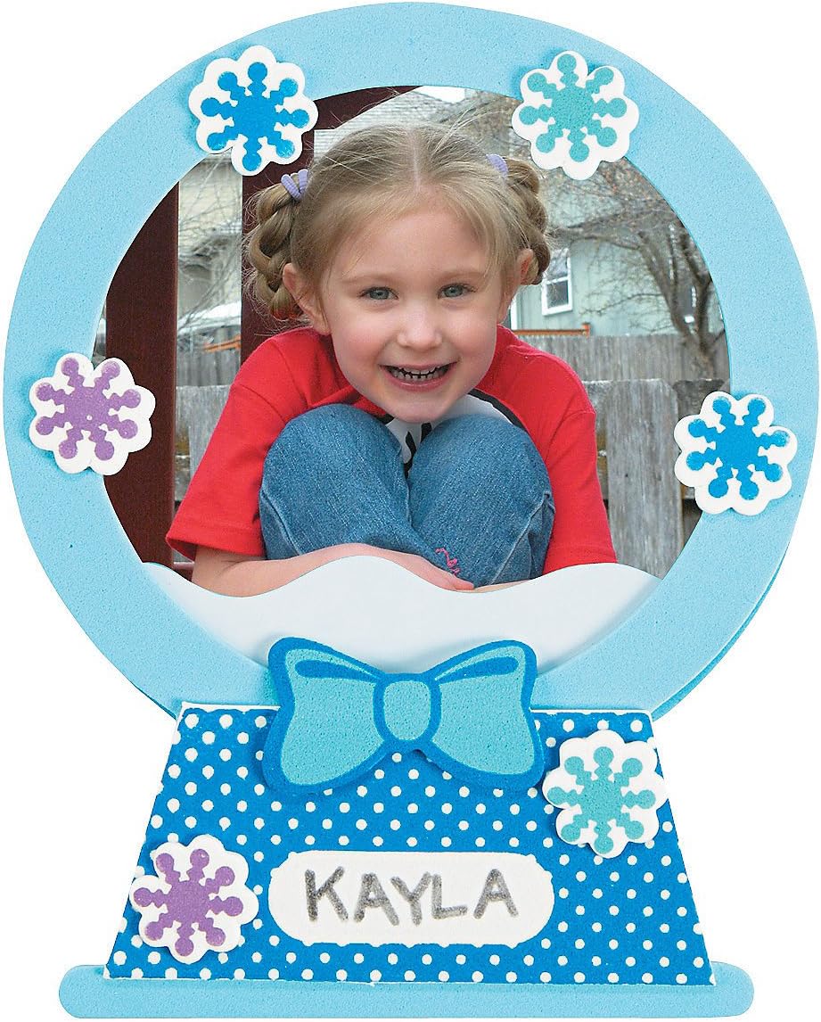 Snow Globe Picture Frame Christmas Craft Kit