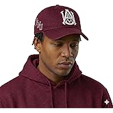 Desert Cactus Alabama A&M University Baseball Hat Bulldogs AAMU Brimmed Embroidered Hats Cap Adjustable Cloth Strap Adult (Style D) Maroon