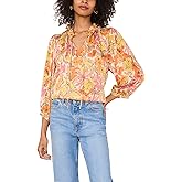 Vince Camuto Women's Raglan Sleeve Peasant Blouse