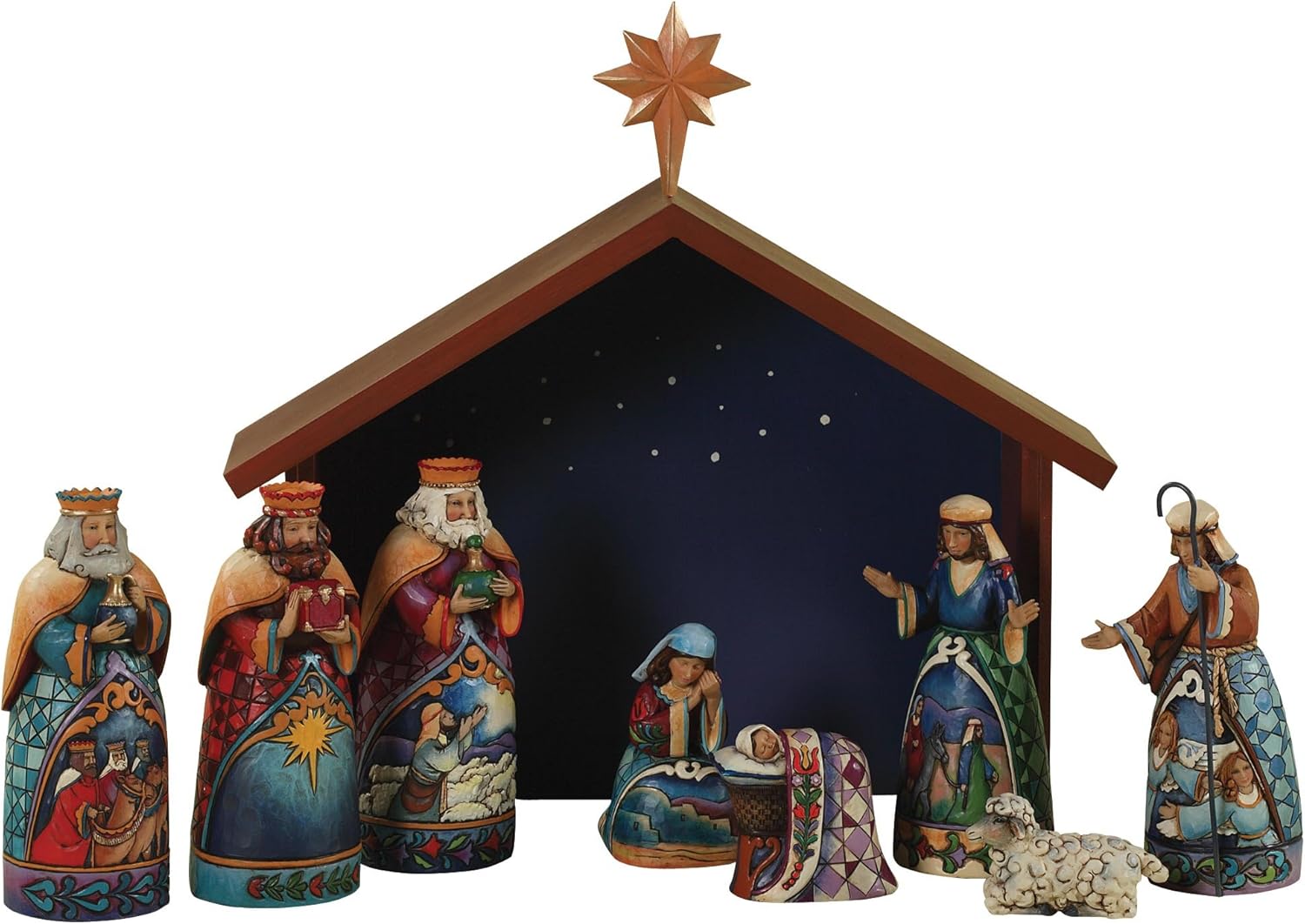 Heartwood Creek Mini Nativity, Set of 9 Amazon.co.uk Kitchen & Home