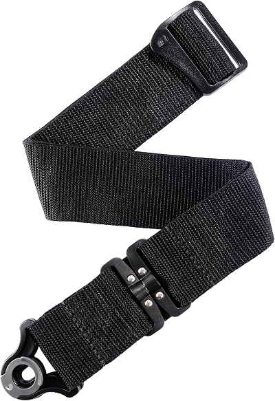 D'Addario Auto Lock Swivel Polypro Guitar Strap Black
