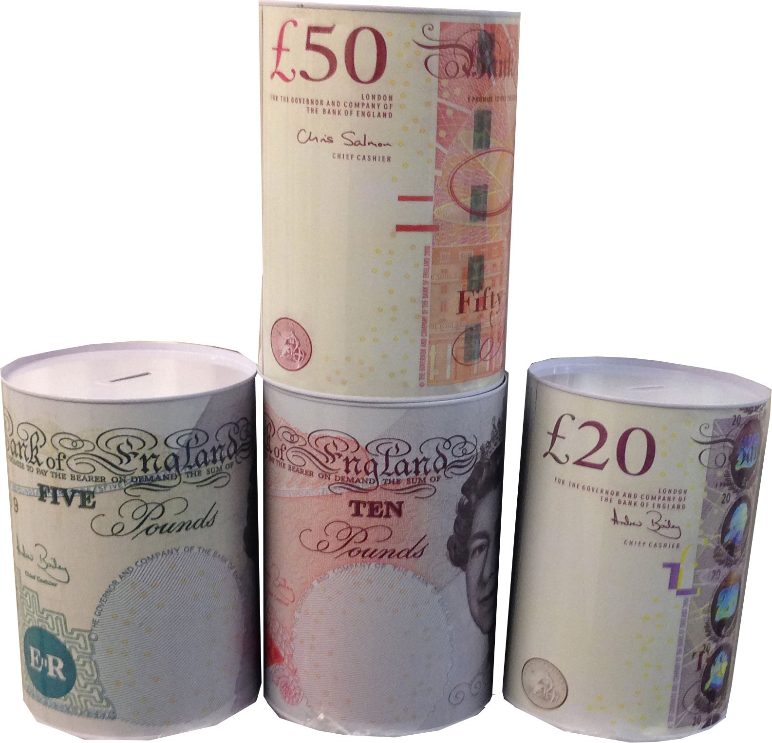 Moreforyourstore Large Sterling Design Money Saving Tin 22x15cm