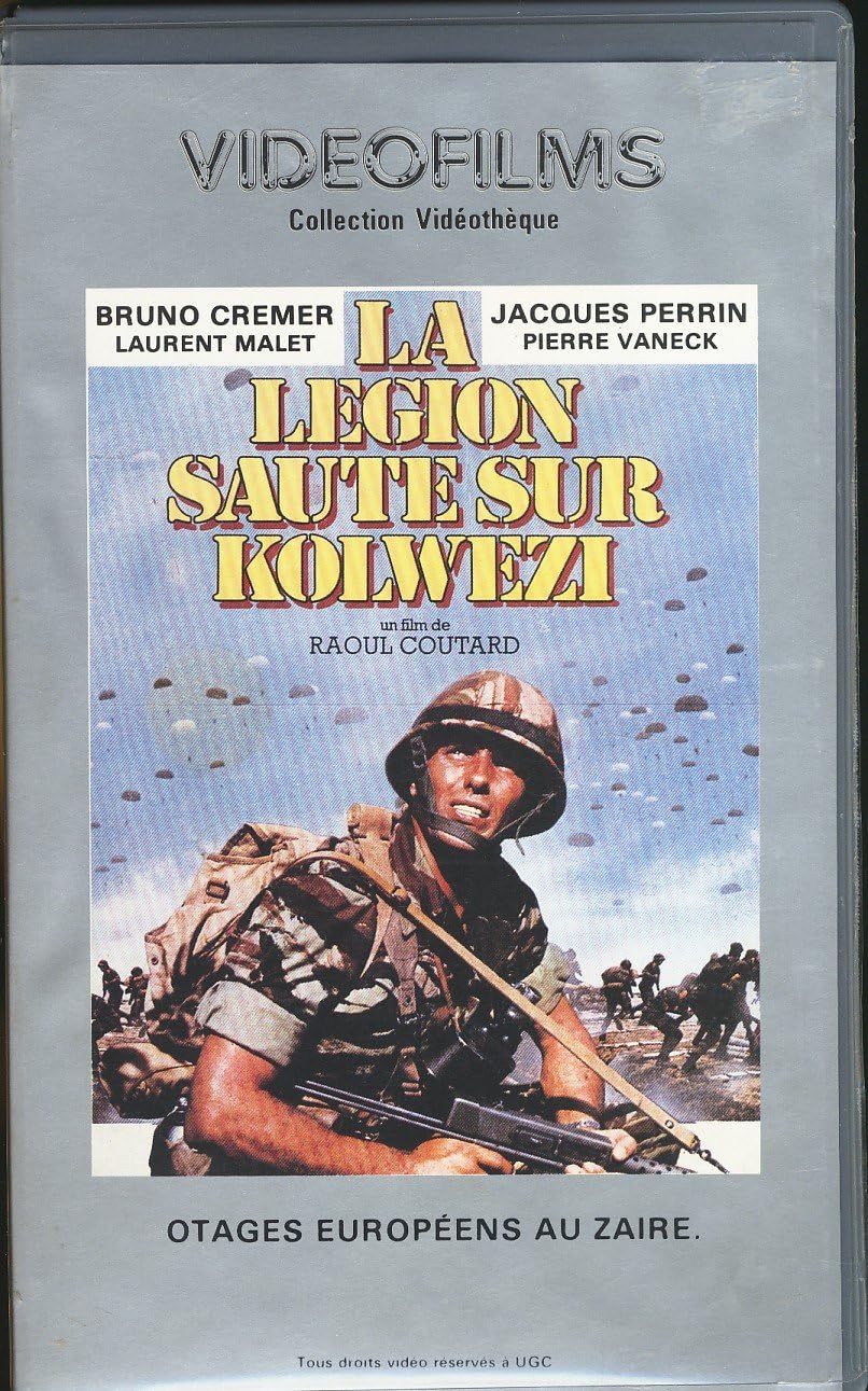 Distribution De La Légion Saute Sur Kolwezi La légion saute sur kolwezi [VHS]: Cremer, Bruno, Jacques, Perrin