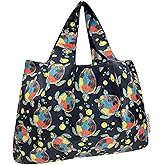 allydrew Large Foldable Tote Nylon Reusable Grocery Bags