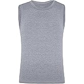 Roadbox Boys Compression Sleeveless Shirts, Kids Athletic Tank Tops Youth Quick Dry Undershirts for Football Basketball
