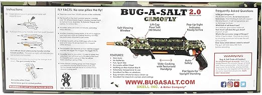 Amazon Com Bug A Salt Camofly 2 0 Insect Eradication Gun Garden Outdoor