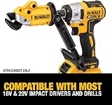 DEWALT DWASHRIR Metal Shears Attachment 18GA 360 Degree Swivel Hex Shank view 8