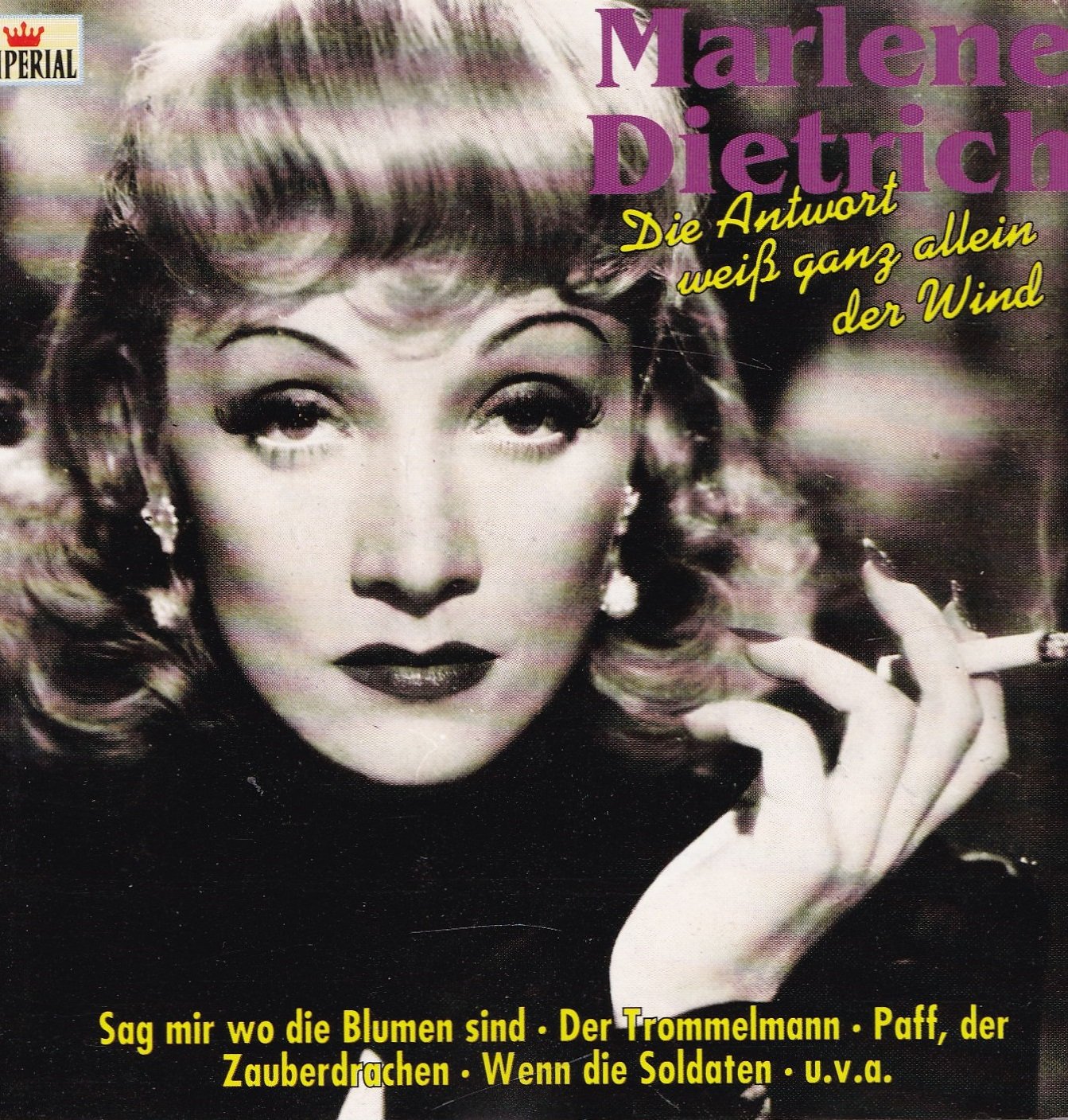 Marlene Dietrich Die Antwort Weiß Ganz Allein Der Wind