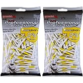 Pride Professional Tee System ProLength 2 &frac34;" Golf Tees, 100 Count (Pack of 2)