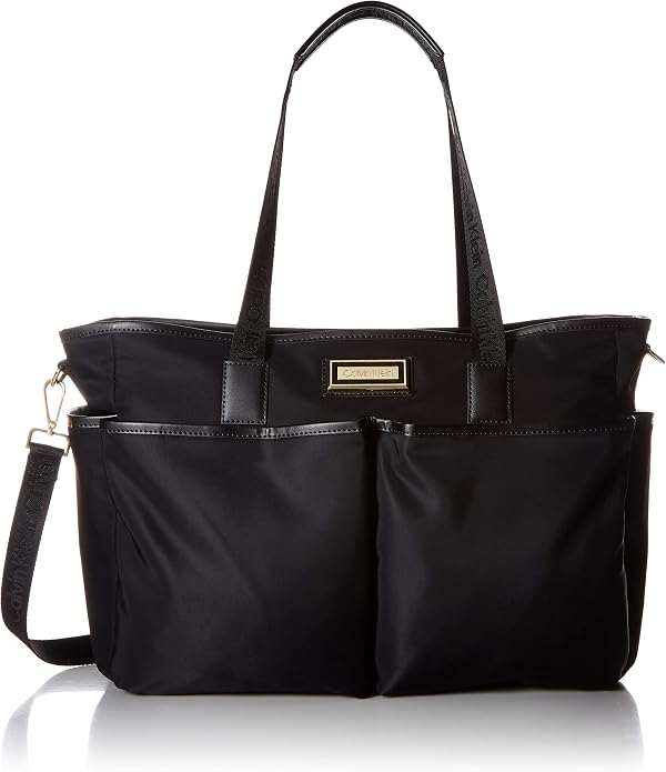 black calvin klein tote bag