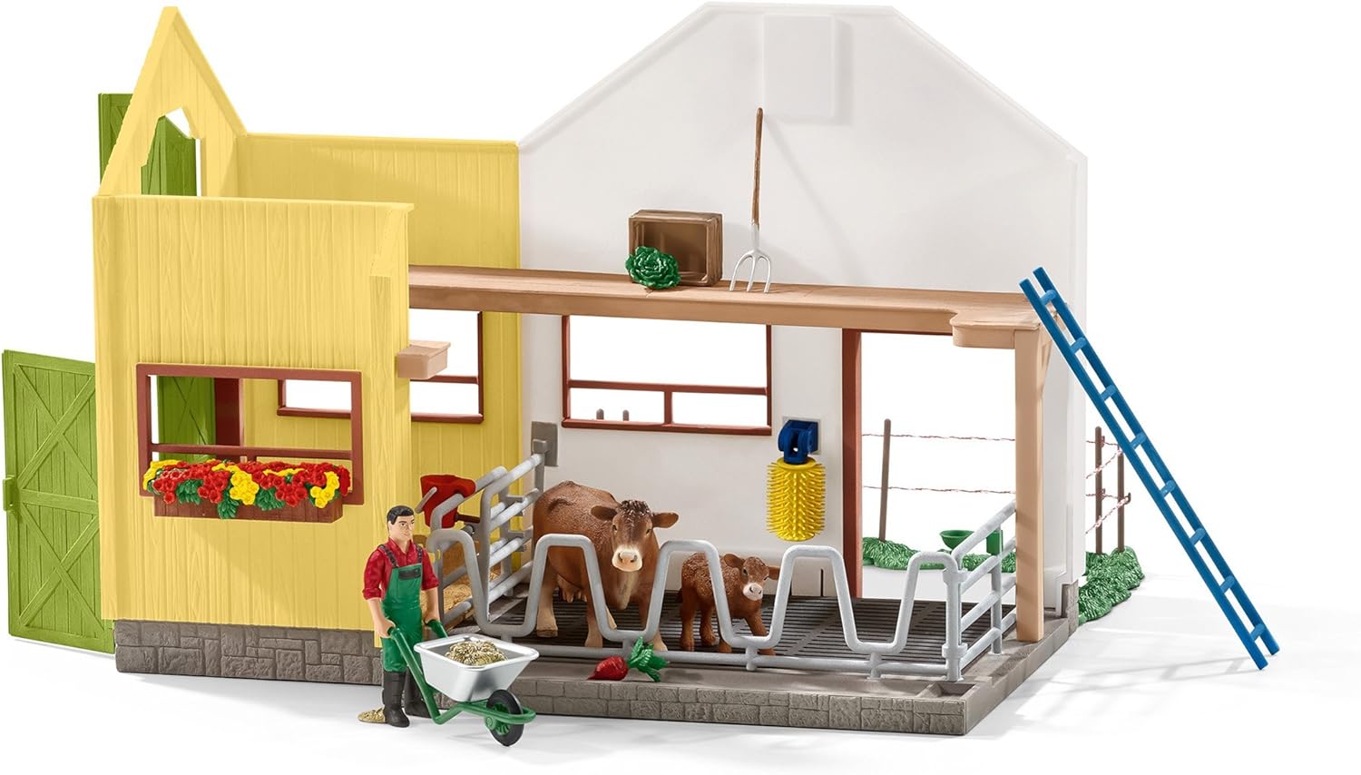 schleich large farm with animals and accessories 42333