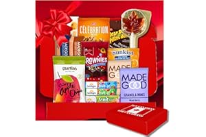 The Red Box - Deluxe Gift Box Filled With Delicious Canadian-Made Snacks