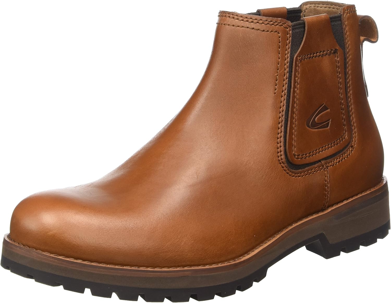 Camel Active Herren Chelsea Boots Aus Echtem Nubukleder – Wasserabweisend, Mit Herausnehmbarer Innensohle