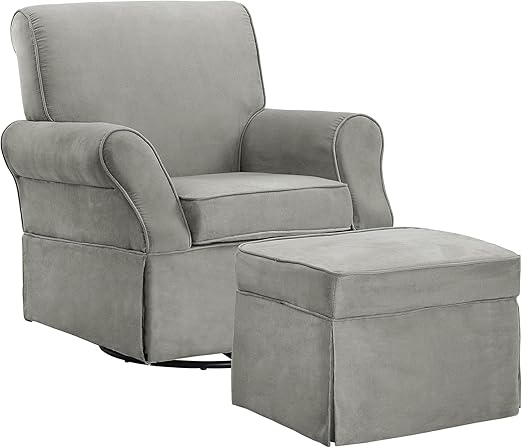 grey armchair for nursery