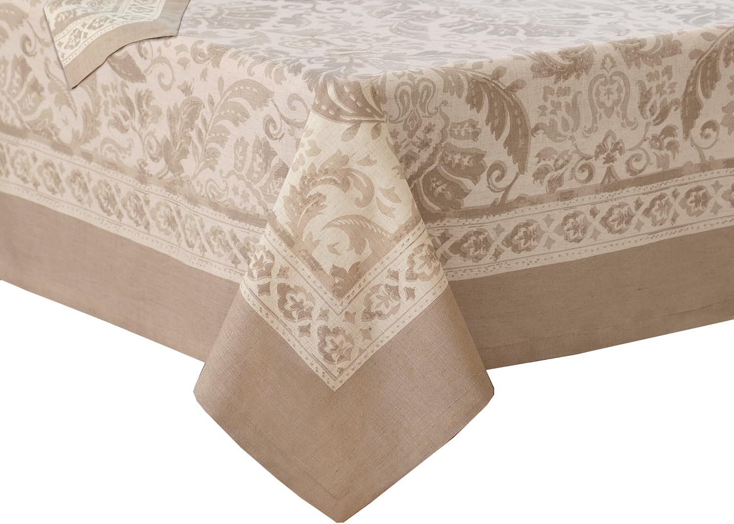 Best table cloth 60′ x 126′, with matching napkins