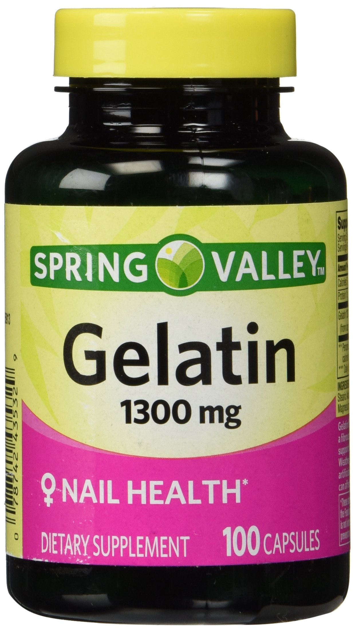 Spring Valley Hair, Skin & Nails, BiotinCollagenGelatin