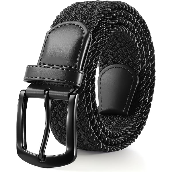 Marshal Elastic Stretch Belts Braided Canvas Woven Belt with  display picture 2