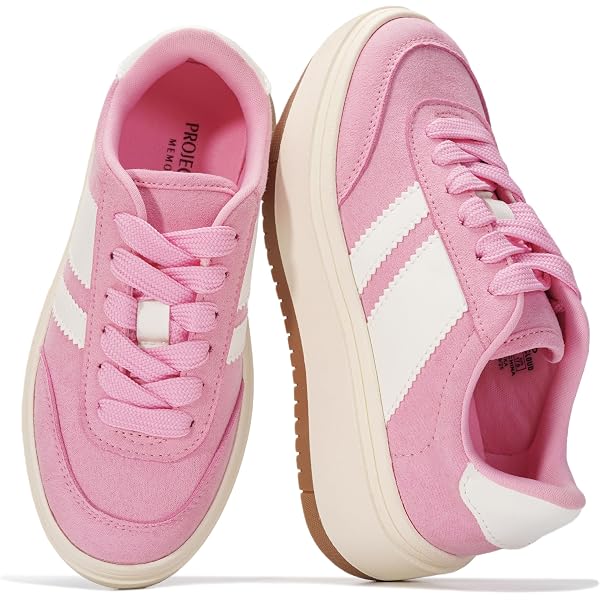 Amazon.com | Project Cloud Kids Fashion Platform Sneakers 2026 -  Lightweight Memory Foam Insole Kids Shoes - Trendy Platform Kids Sneakers -  Durable & Non-Slip Lace up (Little Nita, FORGREEN,10T) | Sneakers