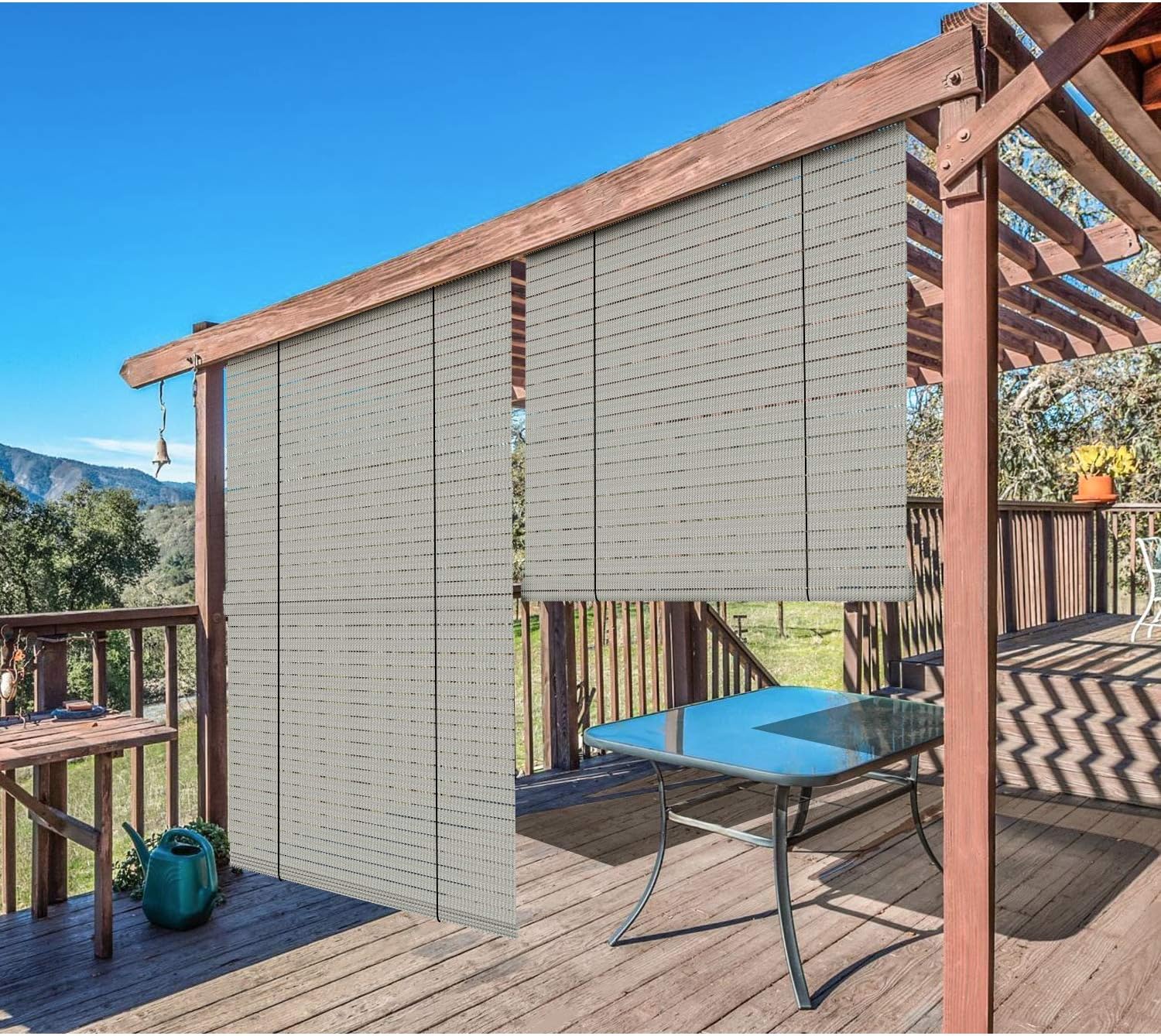 Windscreen4less Exterior Roller Shade Blinds Outdoor Roll