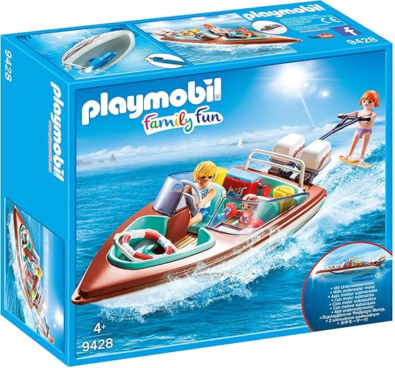playmobil paddle boat