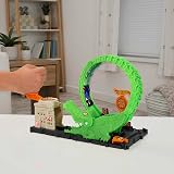 Hot Wheels Gator Loop Attack Pizza Place Playset HKX39 with 1 Car view 2