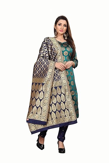 Anand dress material jaquard salwar kurta dupatta