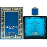 Versace Eros Men 3.4 oz Eau de Parfum Spray | LONG-LASTING EAU DE PARFUM - Rich concentration delivers exceptional performance for day or night.