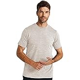 ZSOSBA METARINO Men’s Merino Wool T-Shirt Short Sleeve Athletic Tees Lightweight Base Layer Undershirt for Running,Workout