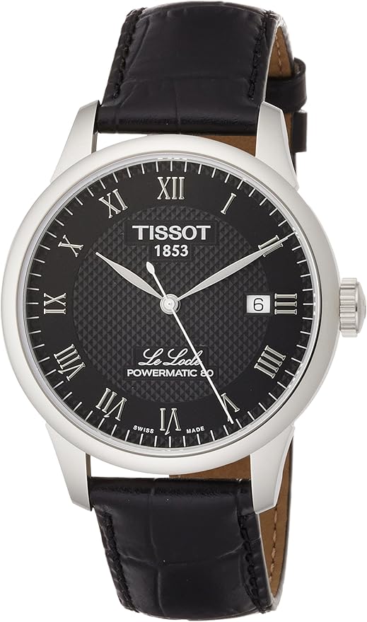 Tissot Le Locle Powermatic 80 Automatico – Acciaio 316L, Quadrante Grigio, Cinturino Acciaio (T0064071104300)