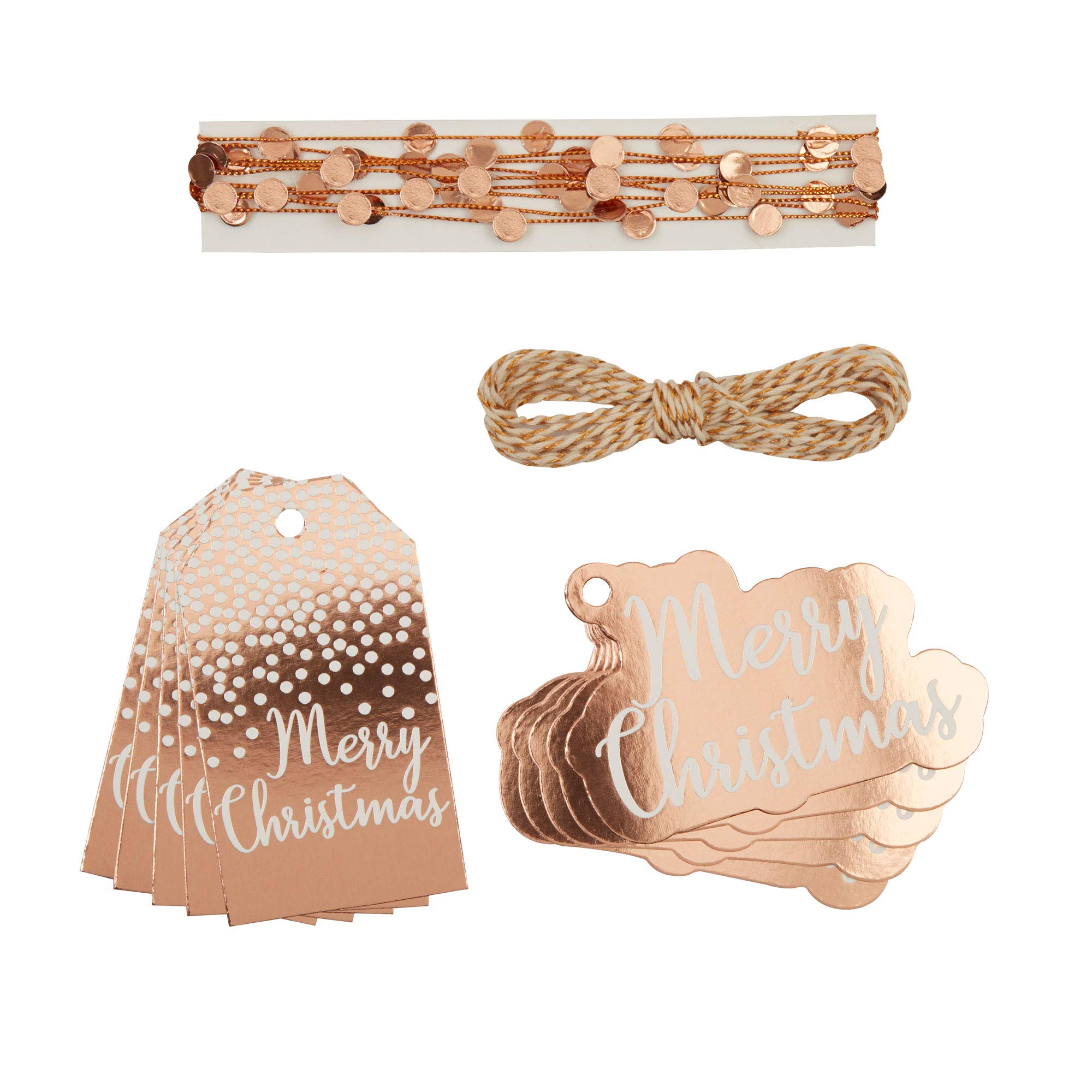 Neviti 776995 Gift Tags, Rose Gold