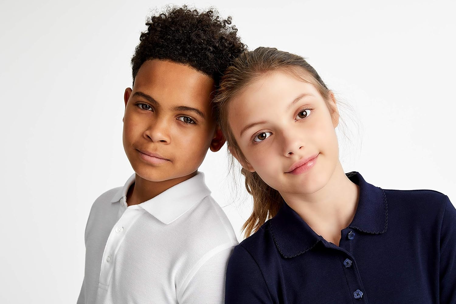 French Toast Boys' Short Sleeve Pique Polo Shirt (Standard & Husky): Clothing