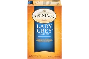 Twinings Lady Grey Black Tea, 20 Tea Bags