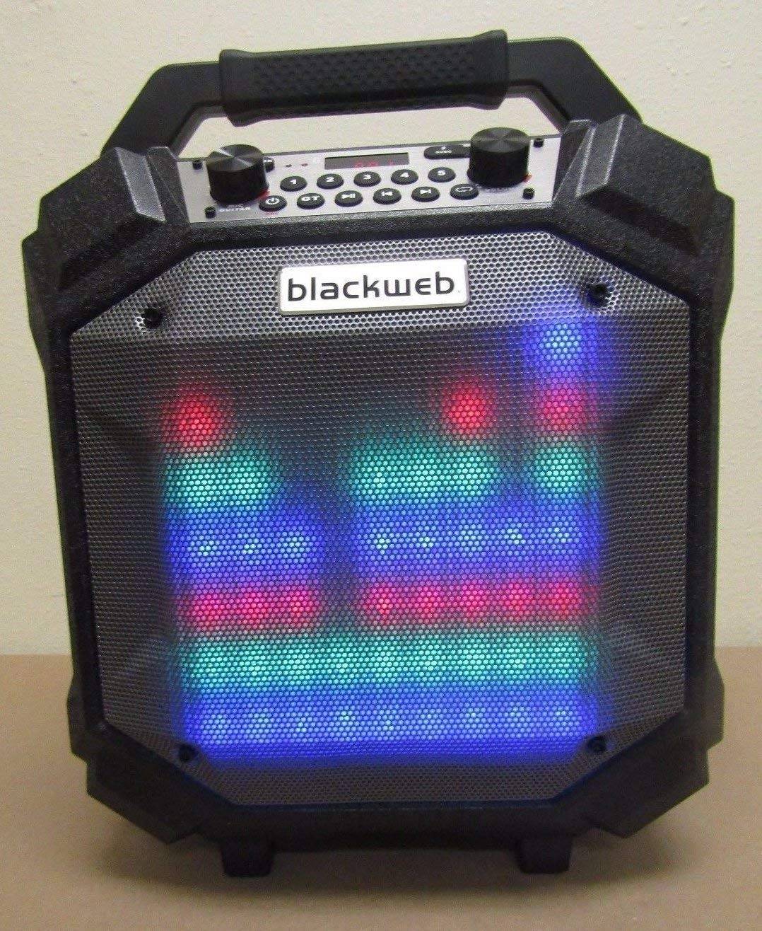 portable bluetooth party speaker blackweb