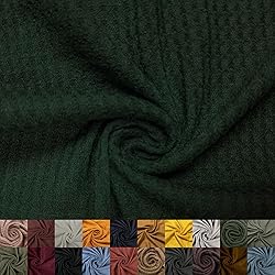 Texco Inc 59" Wide Rayon Spandex Waffle Open Knit