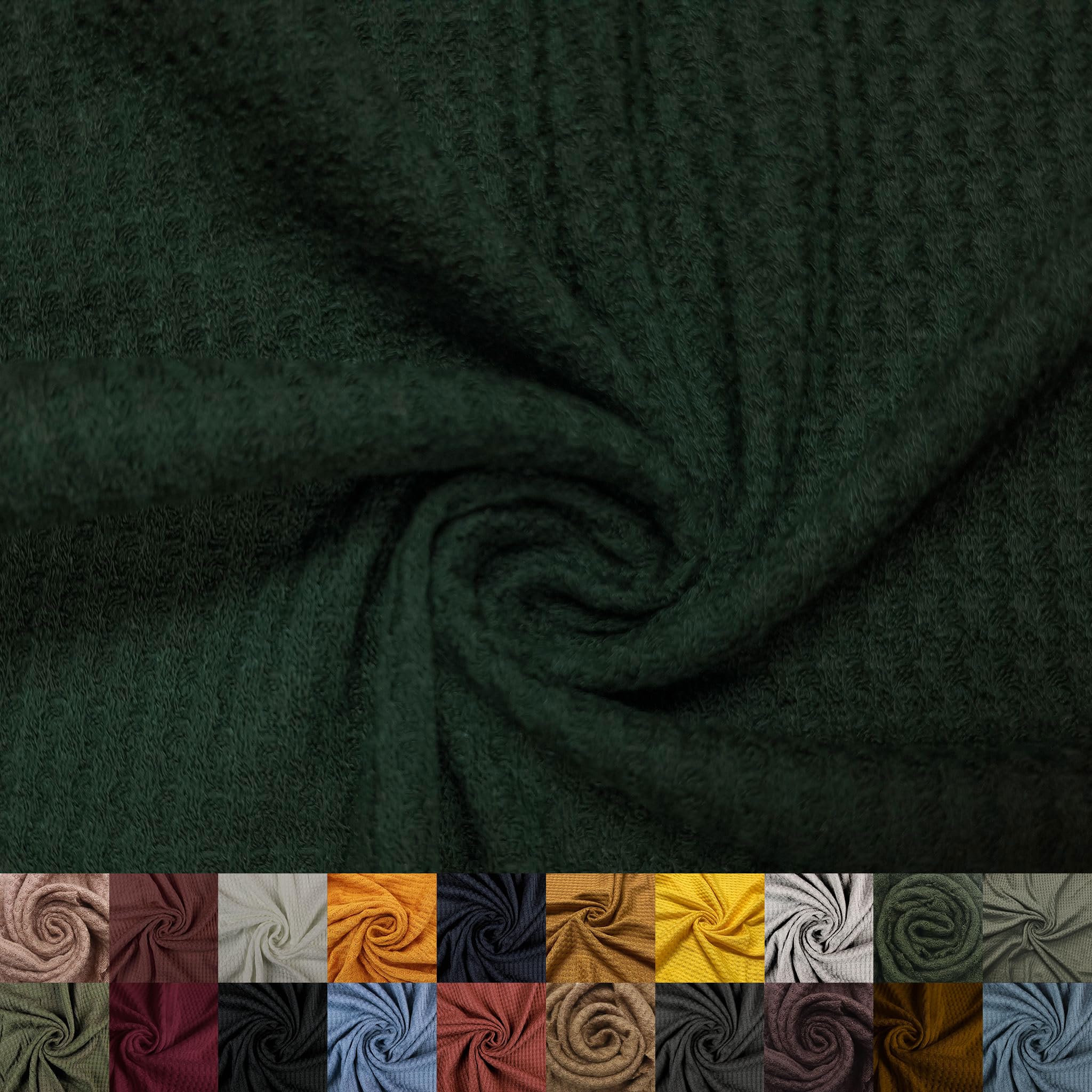 Texco Inc 59" Wide Rayon Spandex Waffle Open Knit